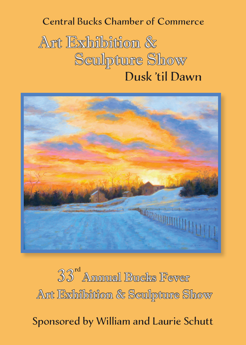 Central Bucks Chamber of Commerce 33rd Annual Bucks Fever Art Exhibition Opening Reception Thursday, April 18, 2019 at The Bridges at Warwick, 1600 Almshouse Road, Jamison, PA 18976. Visit the Central Bucks Chamber of Commerce website for more information.