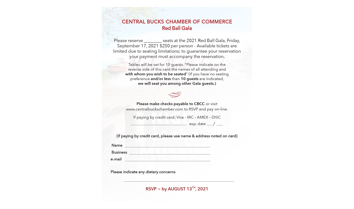 Red Ball 2021 RSVP